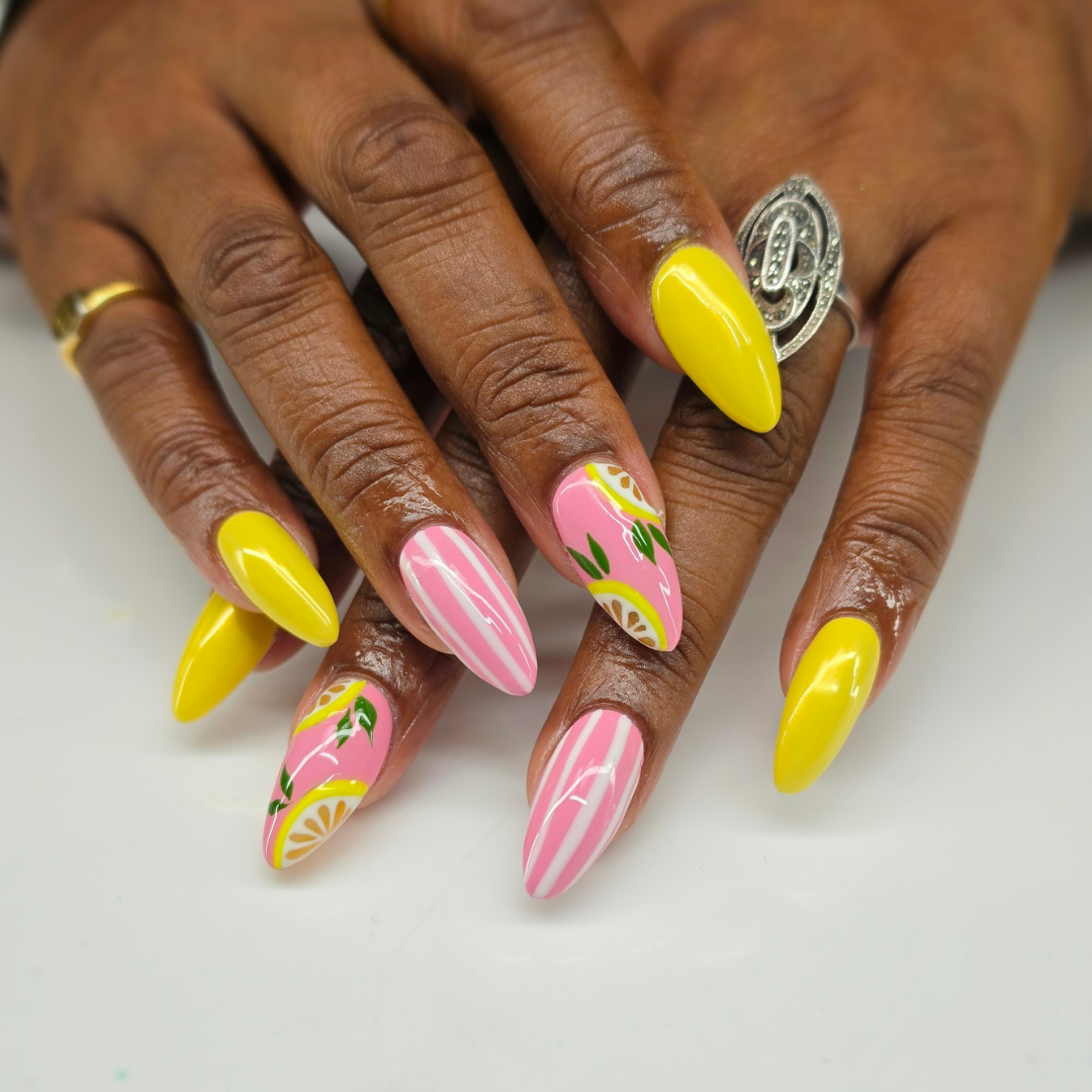 Sculpted acrylic nails by Glam Nailz by Chloe, San Antonio